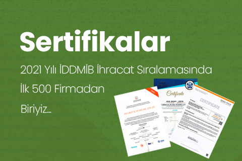 Sertifikalar